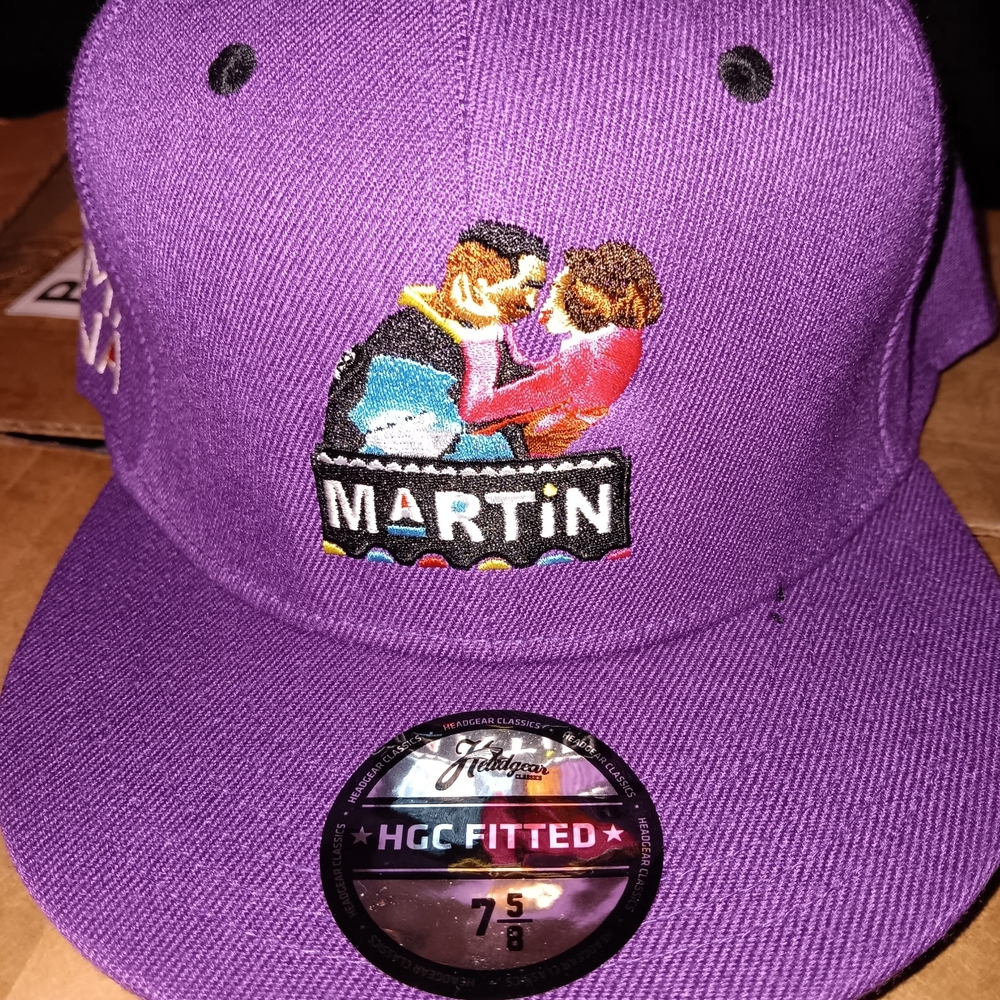 Martin Purple Fitted Cap